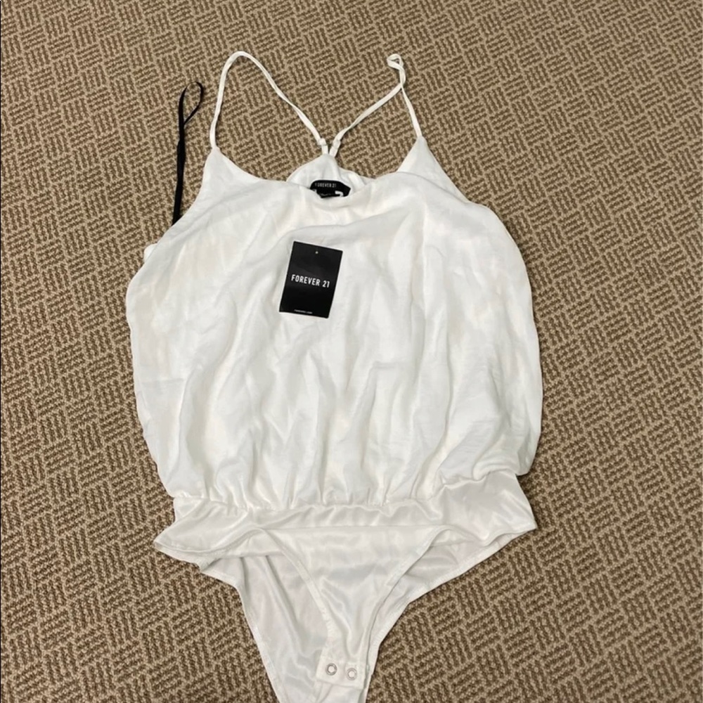 cream bodysuit